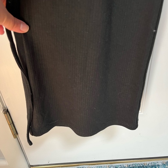 Superdown NWT Regan tie strap jersey pant size XL black stretchy - revolve - Picture 4 of 6